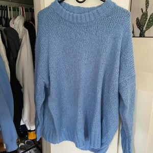 Aerie Blue oversized sweater
